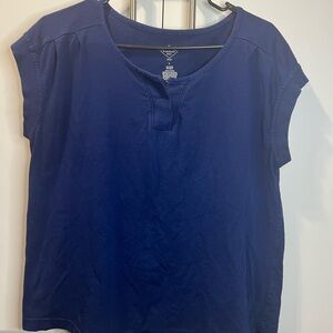 St. John's Bay Navy Short Sleeve Tee